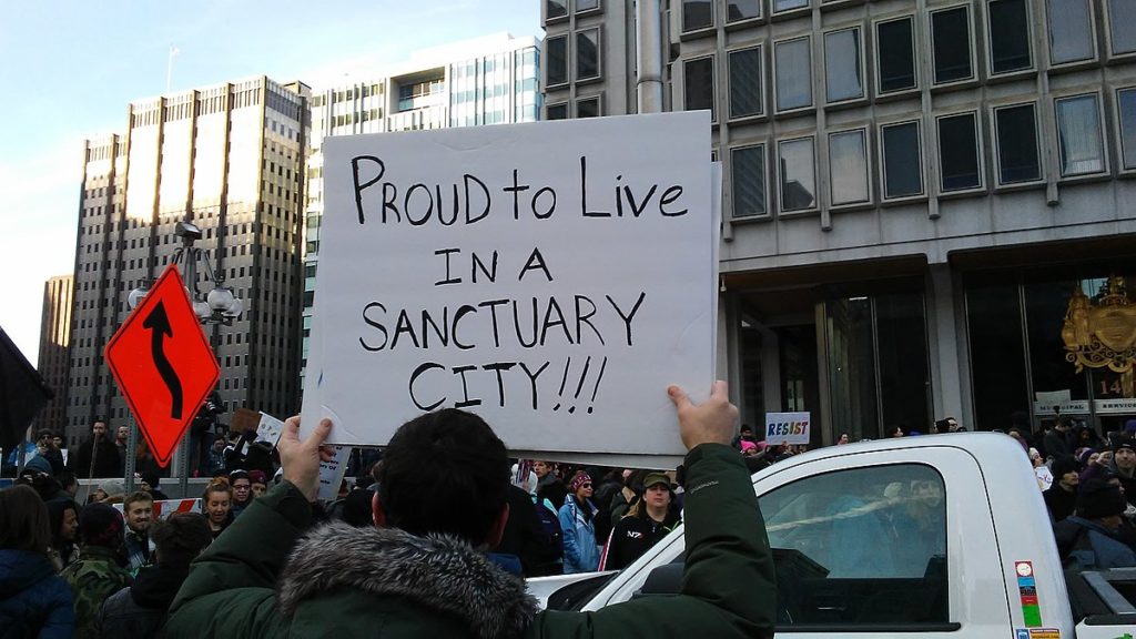 DNC-Controlled Courts Must Choose Between Protecting Sanctuary City Power or Right to Bear Arms Power