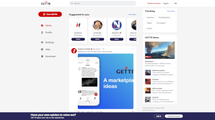 GETTR, the Safe Haven for Conservatives, Has a Heavy Ban Hammer