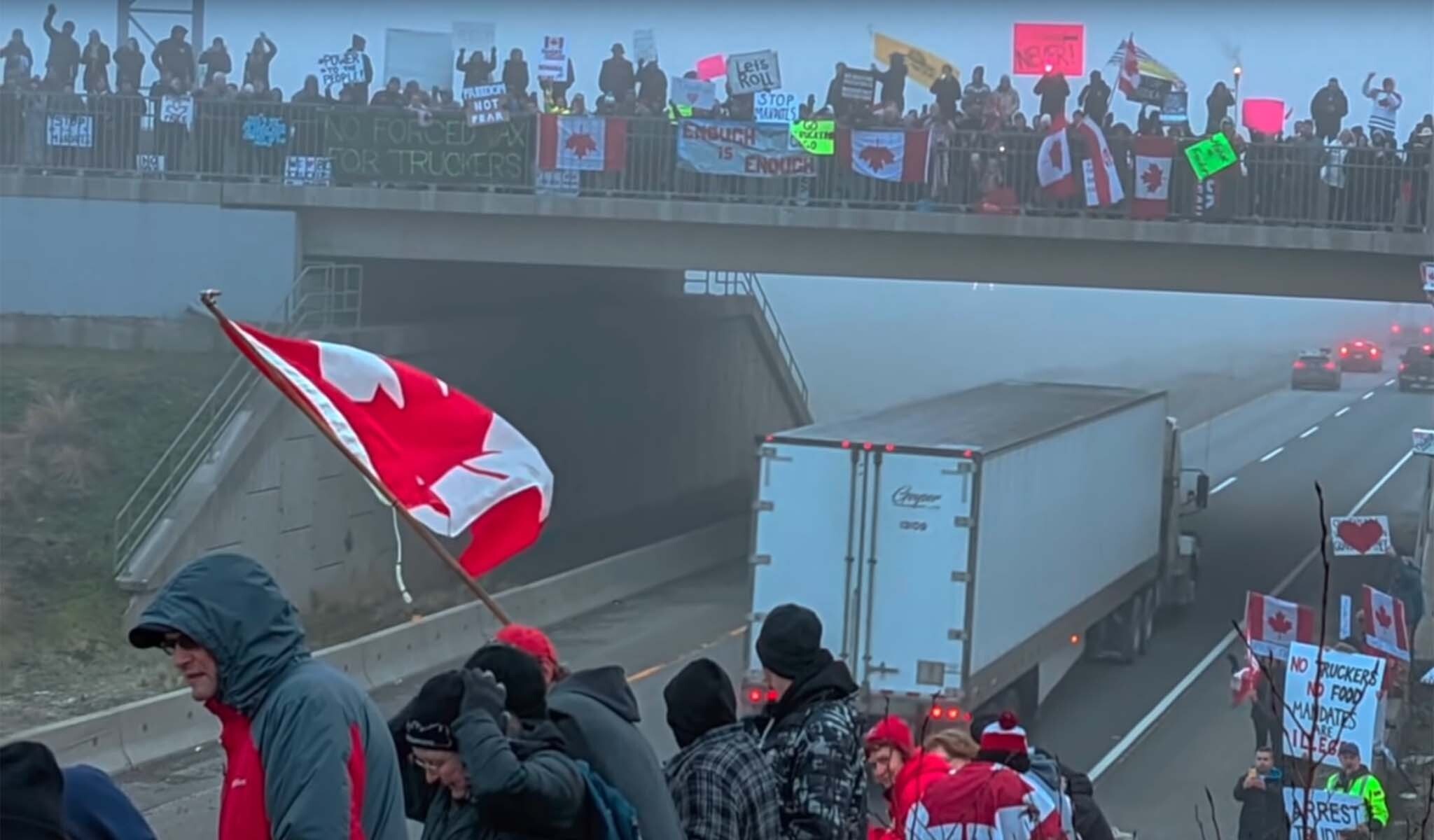 Trudeau Can’t Shake the Canada Trucker Thunder